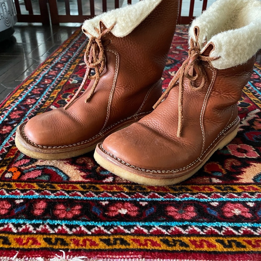 Duckfeet - Leather Shearling Boots